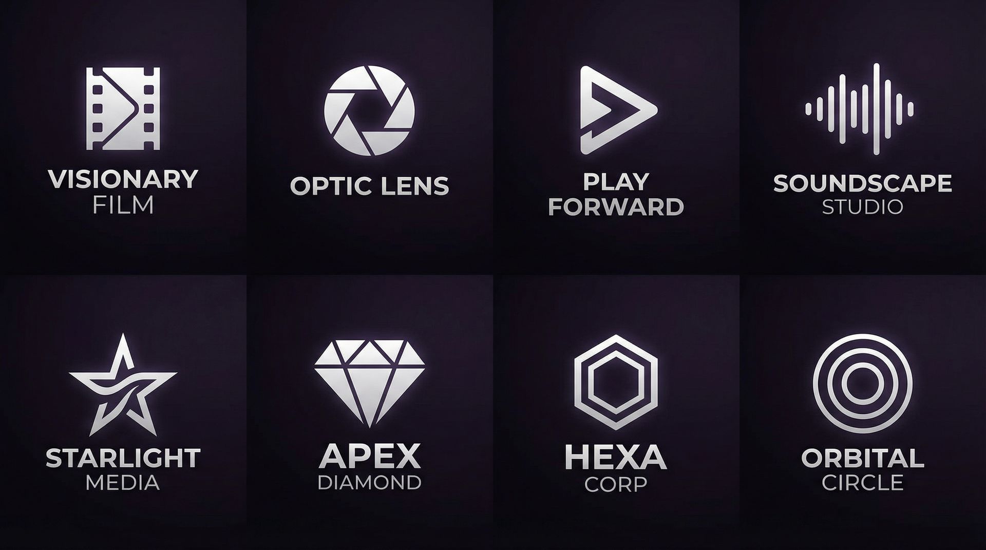 玩物社区合作品牌Logo墙